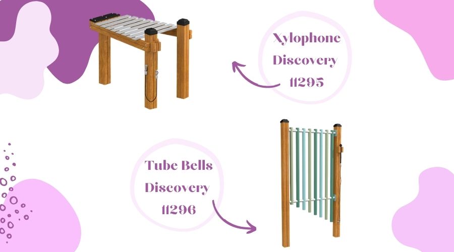 Chuông và đàn xylophone là những thiết bị tuyệt vời cho những nhạc sĩ nhí.