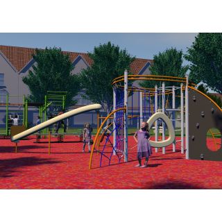 Metal Climbing Frame - Solaris_2239