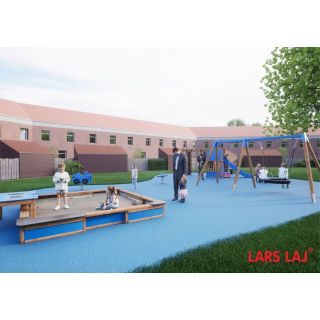 Blue Playground For Residental Area_2275