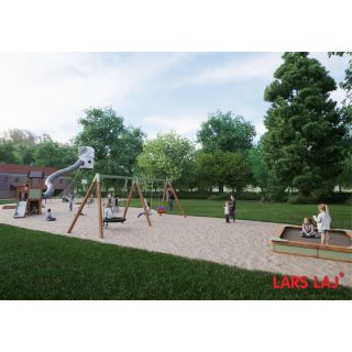 Green Playground In The Park Area_2276