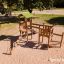 Triangle Modern Nature wooden playhouse with slide bằng gỗ tự nhiên, thiết kế tam giác cho khu vui c