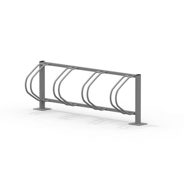 Giá đỡ xe đạp Bike Stand bằng kim loại chắc chắn cho bãi đỗ xe ngoài trời.