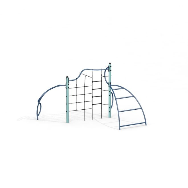 Cassiopeia, steel structure thiết bị leo núi bằng thép cho sân chơi trẻ em.