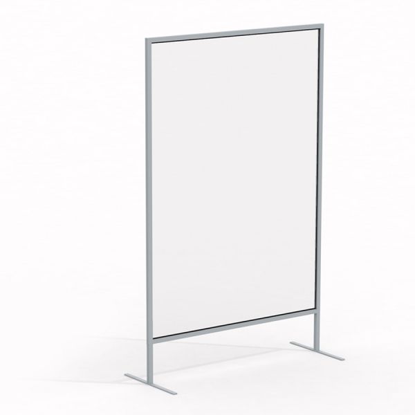 Curtain glass wall 100 x 140 cm với khung kim loại chắc chắn cho khu vui chơi trẻ em.