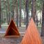 Tipi Nature wooden house bằng gỗ hình chóp tam giác cho khu vui chơi ngoài trời.