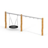 Double Robinia Swing Nature 1 + 2 (BNS 120 cm) (multiple swing)
