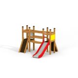 Mini Play II (Playground for Children 3+ Years) playhouse with slide