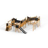 Tritowers Nature castle with slide